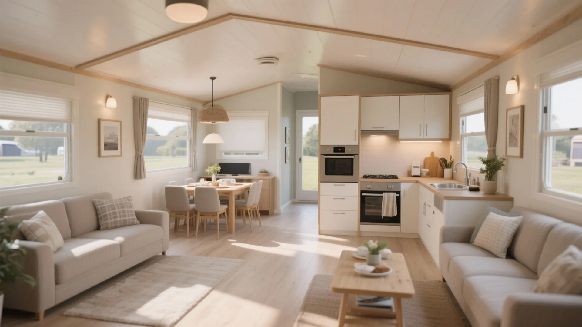 1. Open Plan Living Area