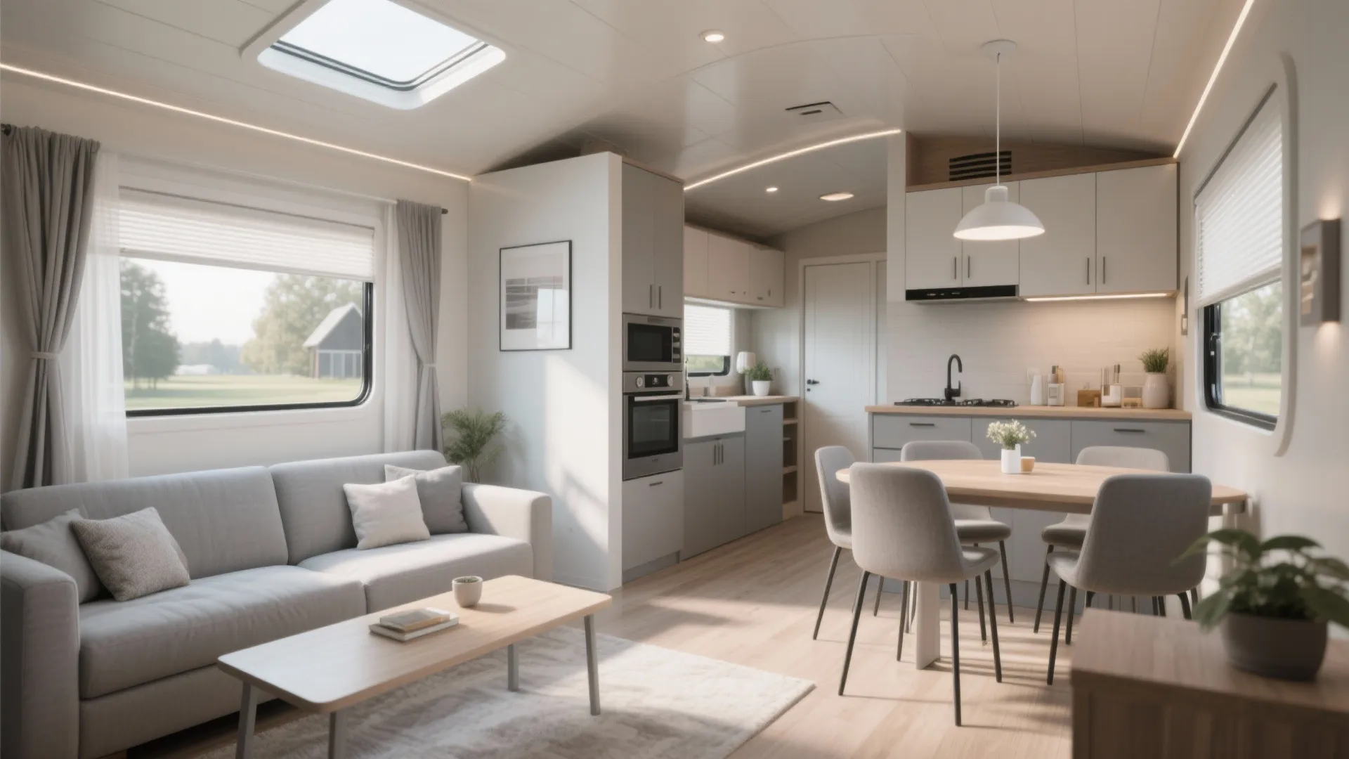 1. Open-Plan Living Area