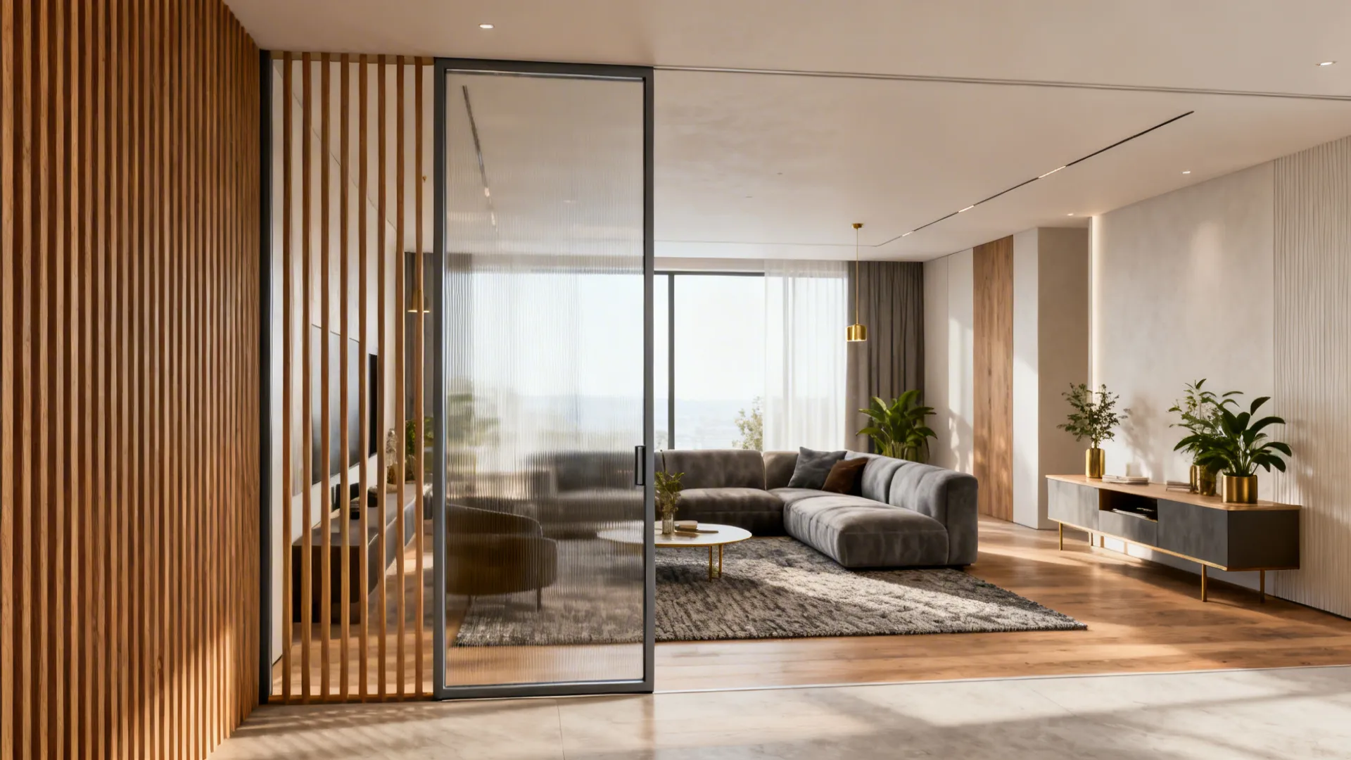 Partition Between Drawing Room and Living Room: 5 Smart Ideas