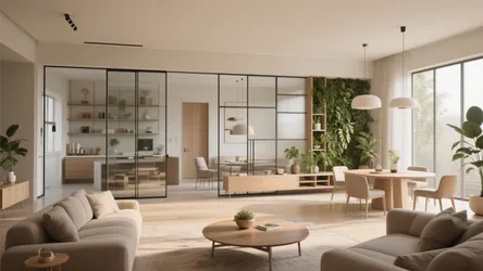 5 Living Room & Dining Room Partition Ideas