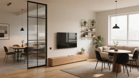 5 Smart Drawing Room and Dining Room Partition Designs