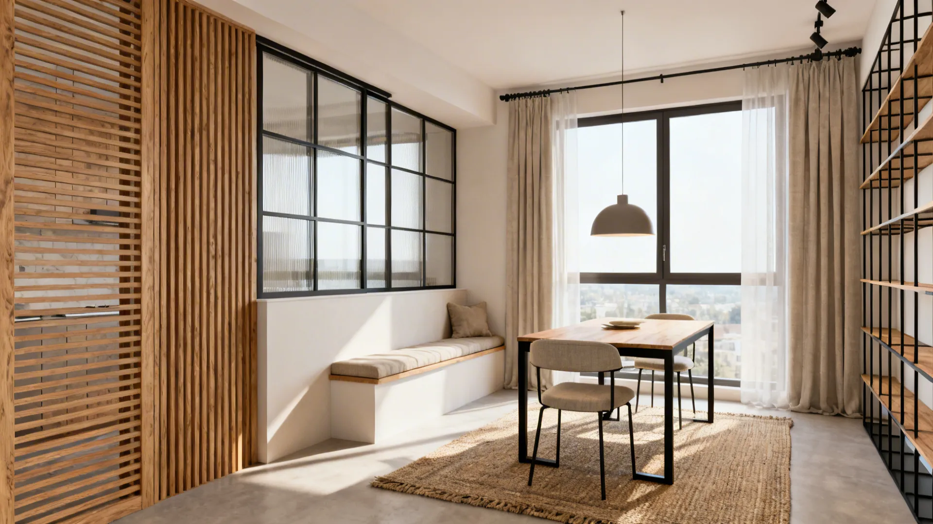 Partition Between Drawing Room and Dining Room: 5 Smart Ideas