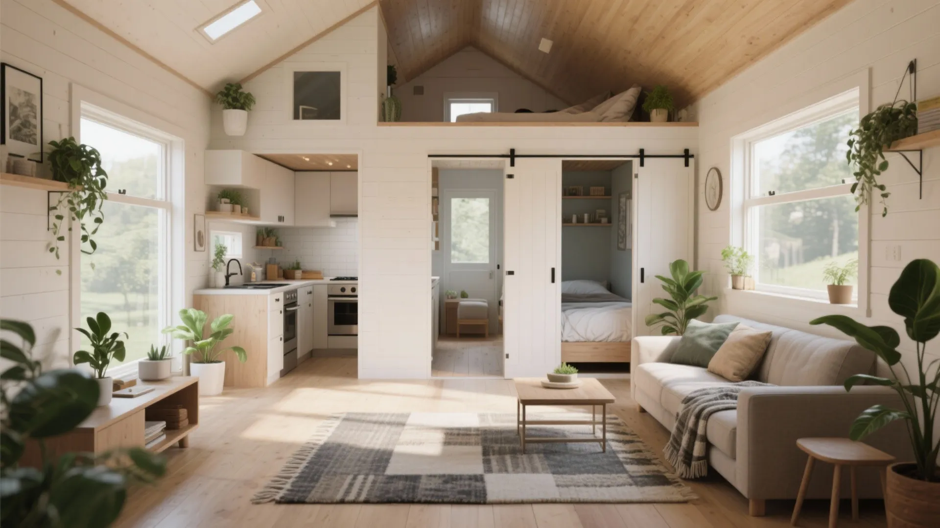 5. Open Plan with Pocket Bedrooms