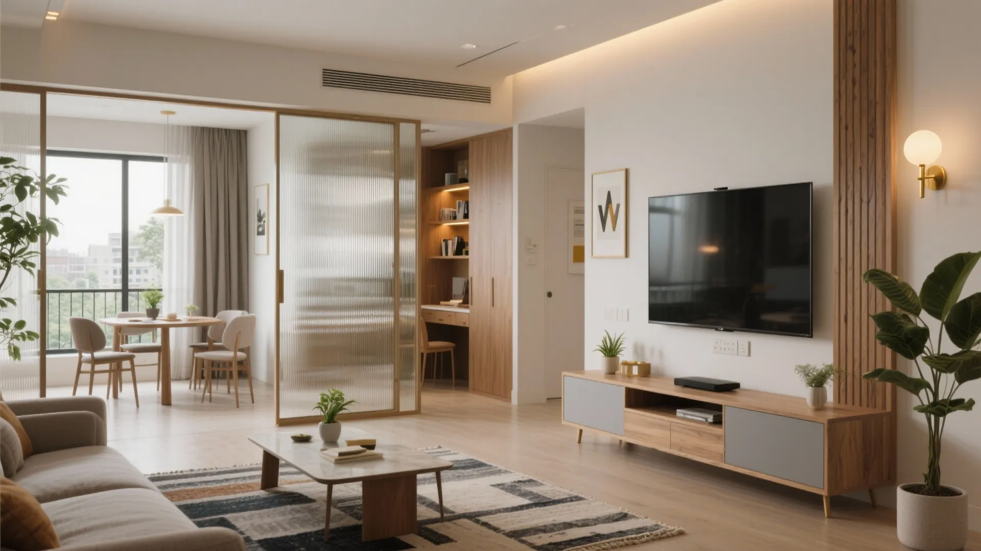 Open Plan Living with Quiet Zones