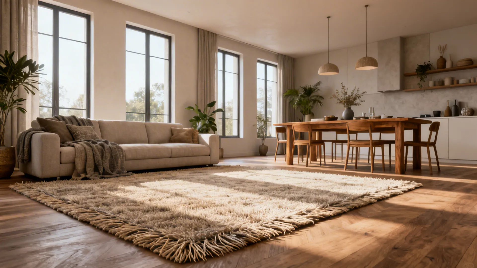 Rugs for Living Room and Dining Room: 5 Smart Ideas