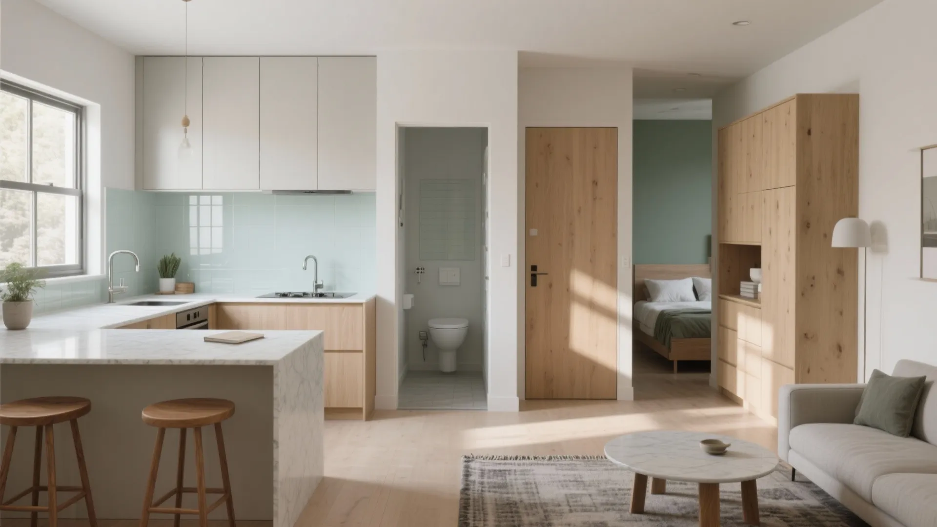 5 Ideas: Small House Plan 2 Bedroom 1 Kitchen 1 Bathroom: A senior interior designer’s playbook for making a 2BR–1K–1B layout feel bigger, brighter, and more livable