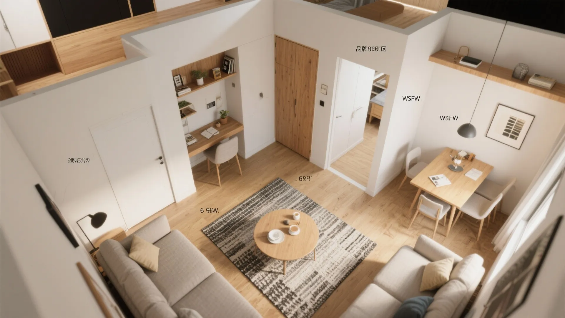 Open-Plan Living with Zoning