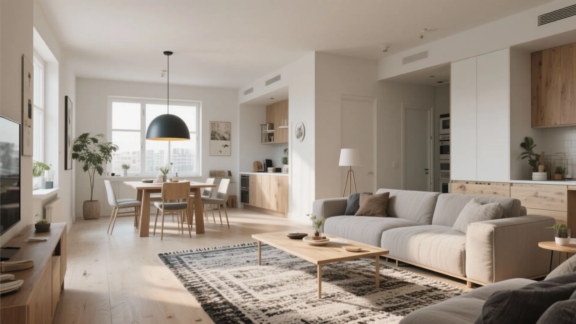 1. Define zones without walls