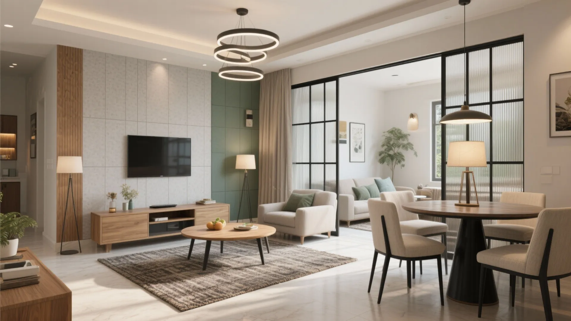 Open-plan zoning that feels calm (without losing privacy)