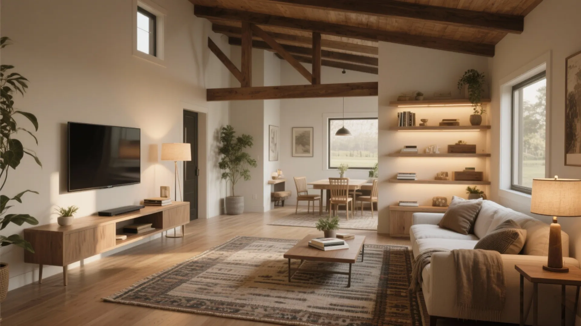 Open-plan Living with Defined Zones