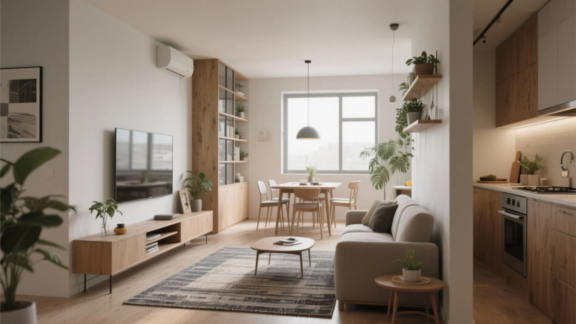 1. Open Plan Living with Zoned Areas