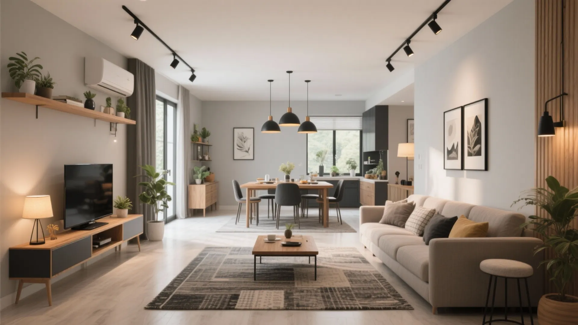 Open-Plan Living with Defined Zones