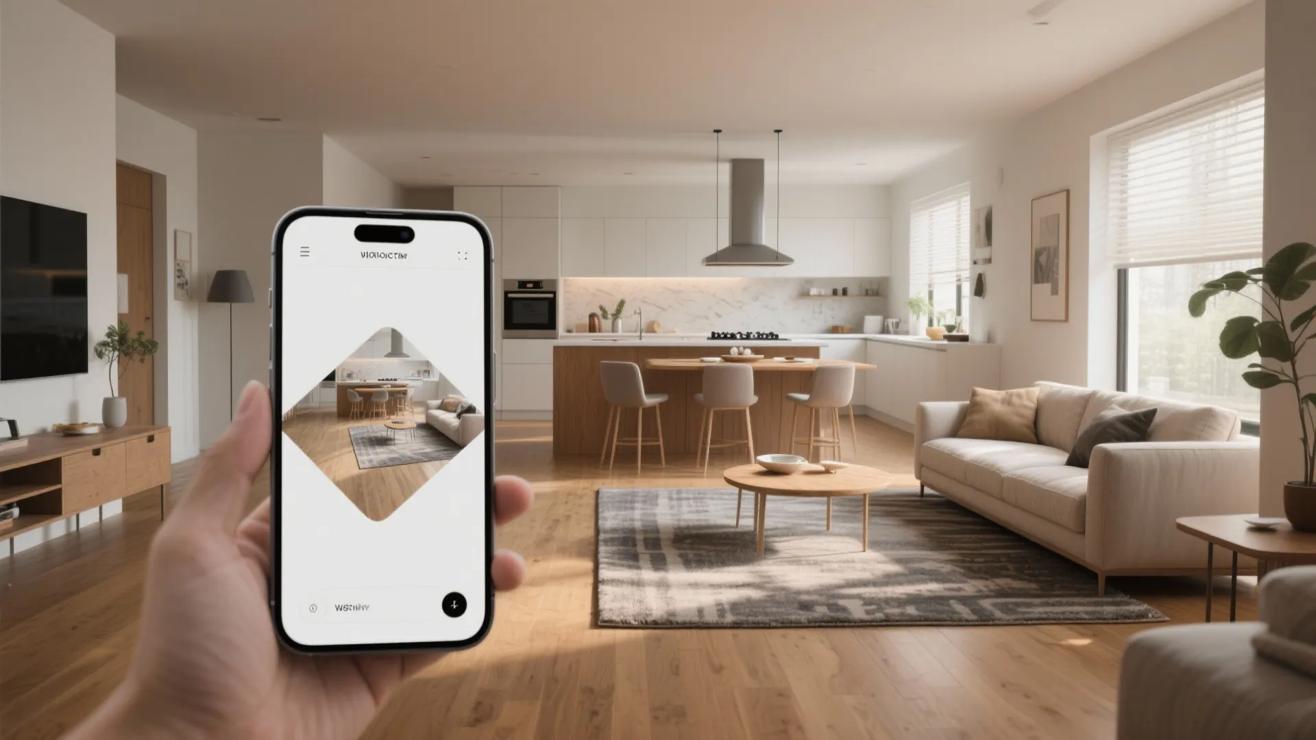 1. Open-plan living with zoned functions