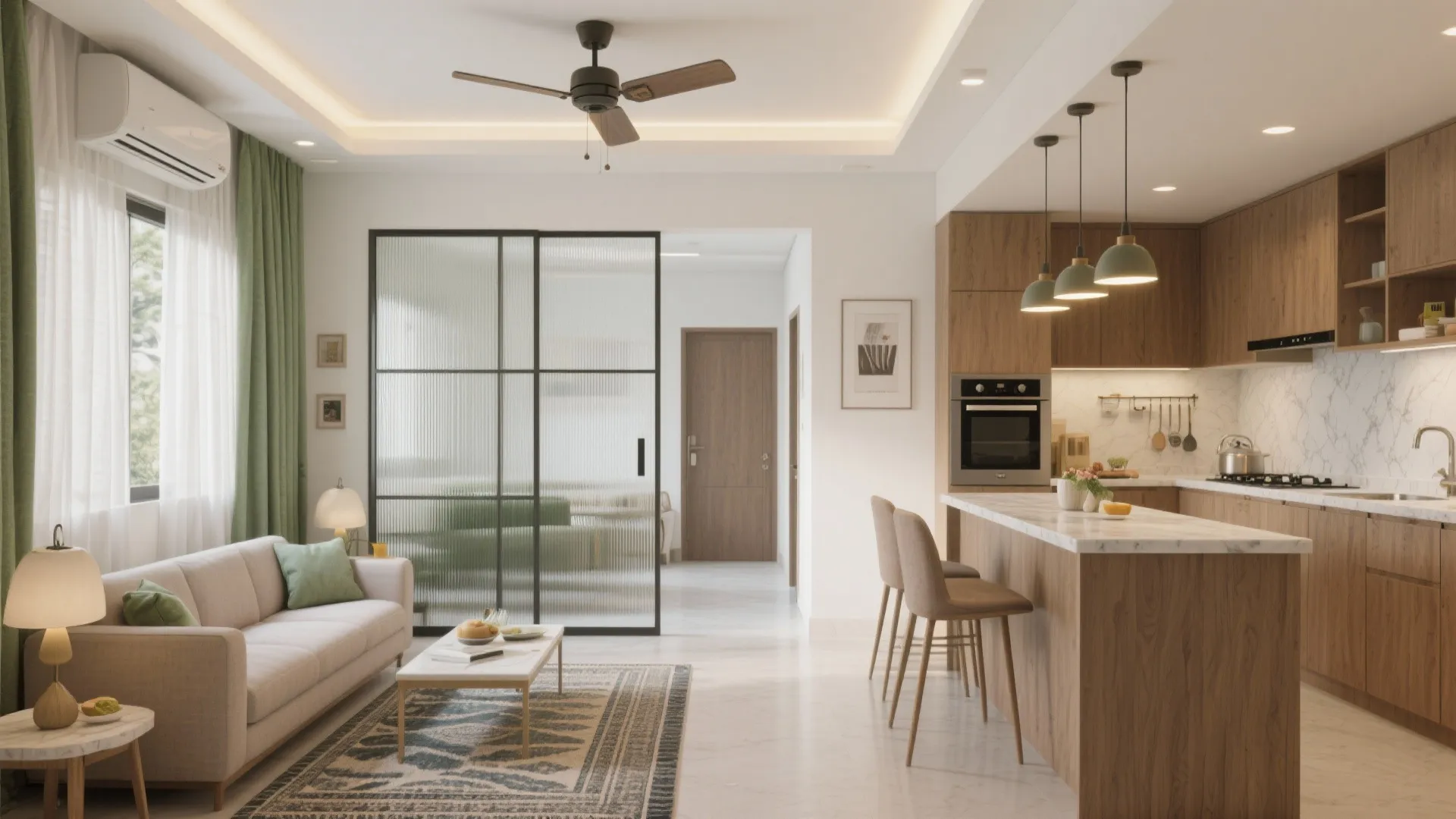 [Section: Inspiration 1] Open-Plan Living with Smart Zoning