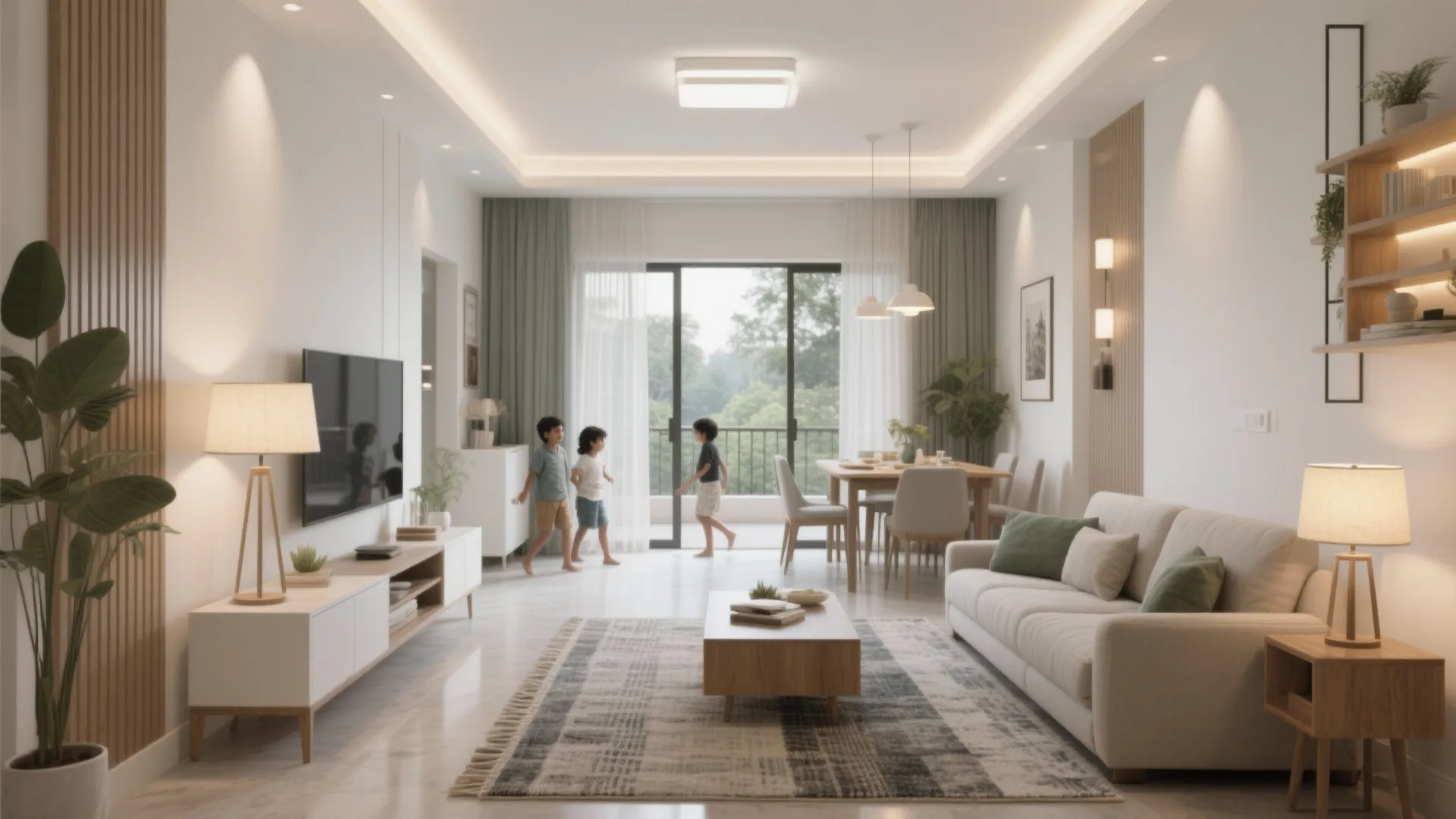 Open-Plan Living-Dining Zoning That Truly Works