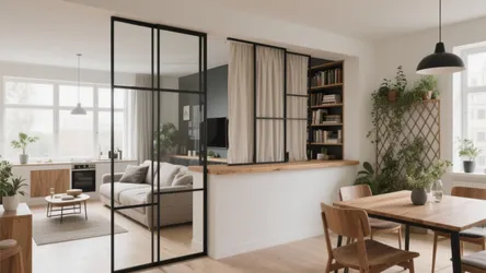 5 Living Room and Dining Room Partition Ideas