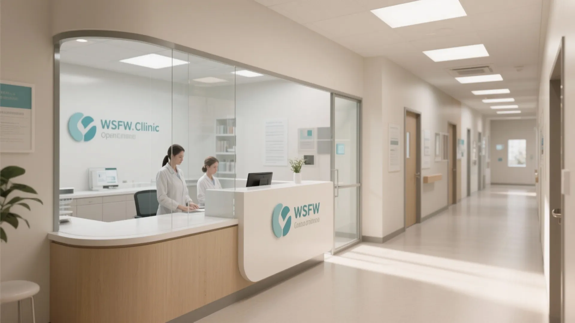 1. Open Reception with Direct Patient Flow