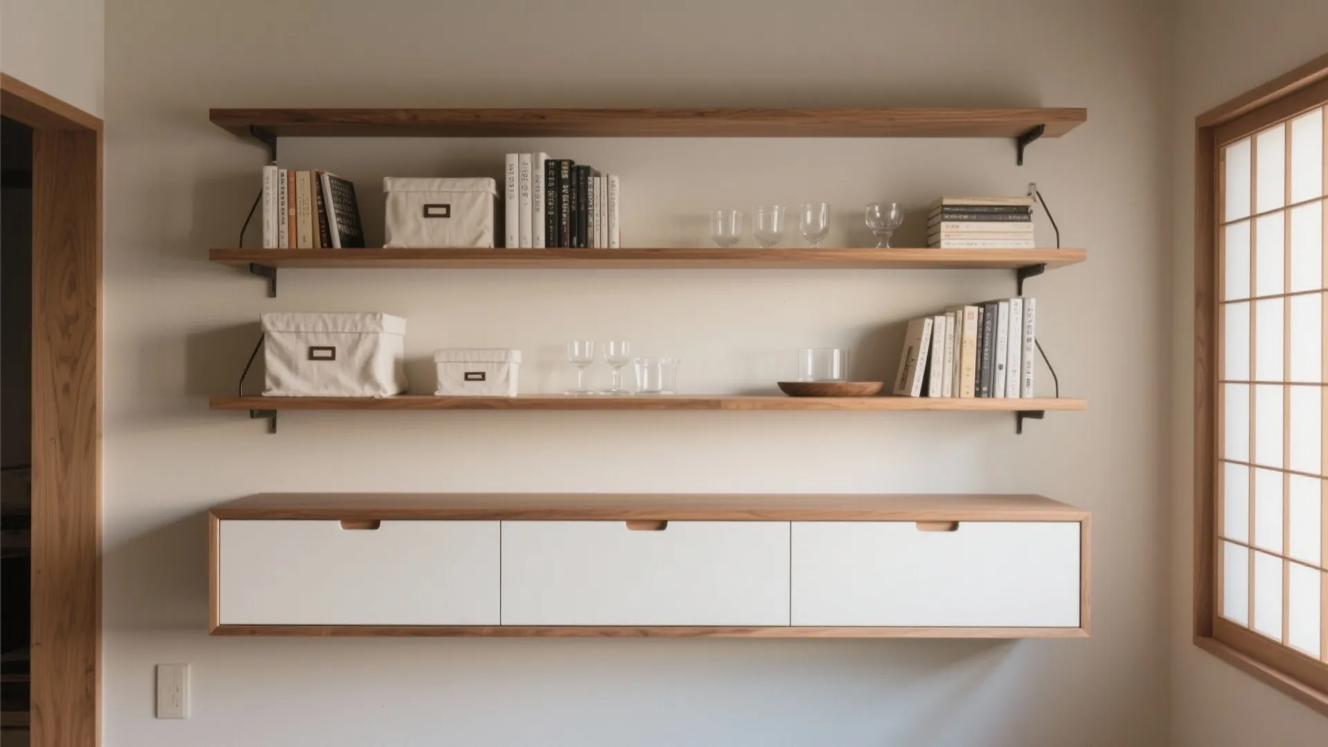 3. 収納技巧は“見せる三段・隠す二段”でバランスを取る