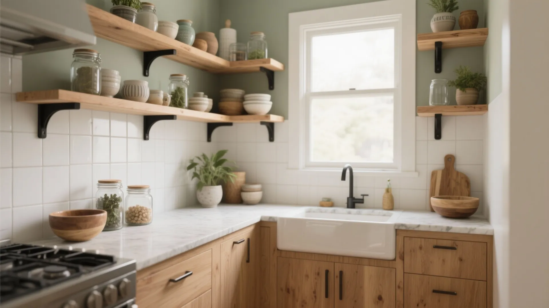 Open Shelves in Kitchen: 5 Smart Ideas: Fresh, space-savvy ways to style and install open kitchen shelving from a designer who’s made (and fixed) the mistakes.