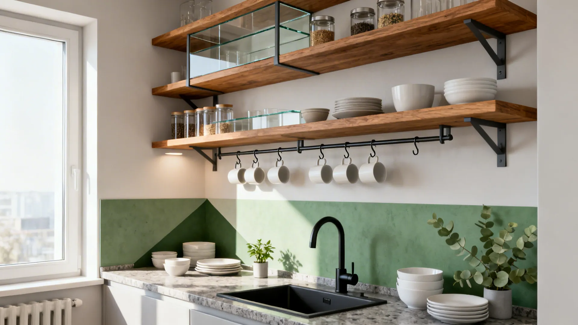 5 Smart Ideas for Kitchen Open Shelf Design