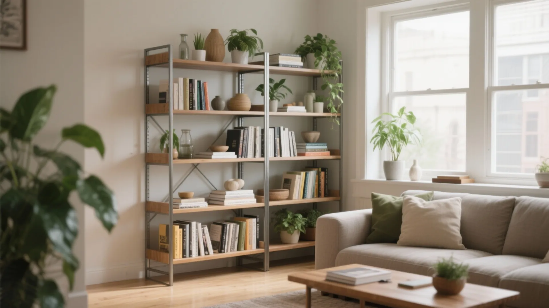 5. Open-Sided Shelving