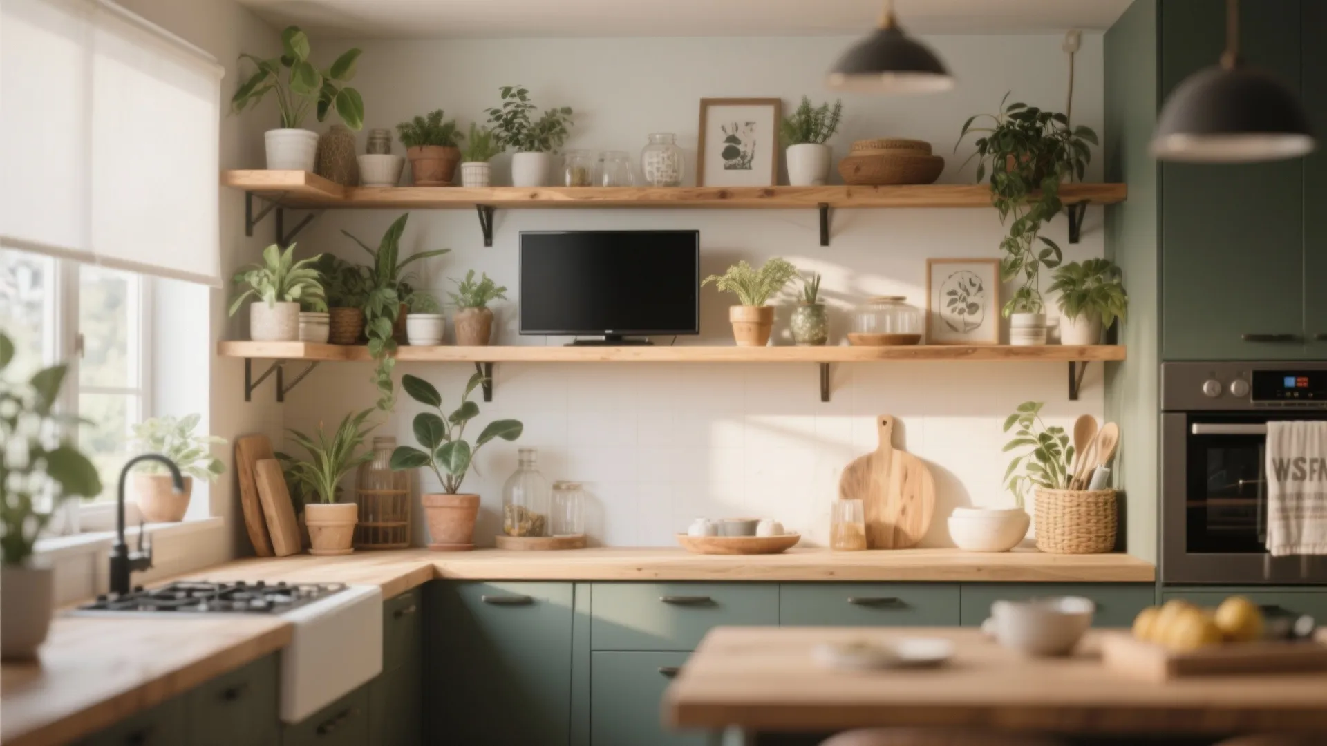 7. Inside Open Shelving