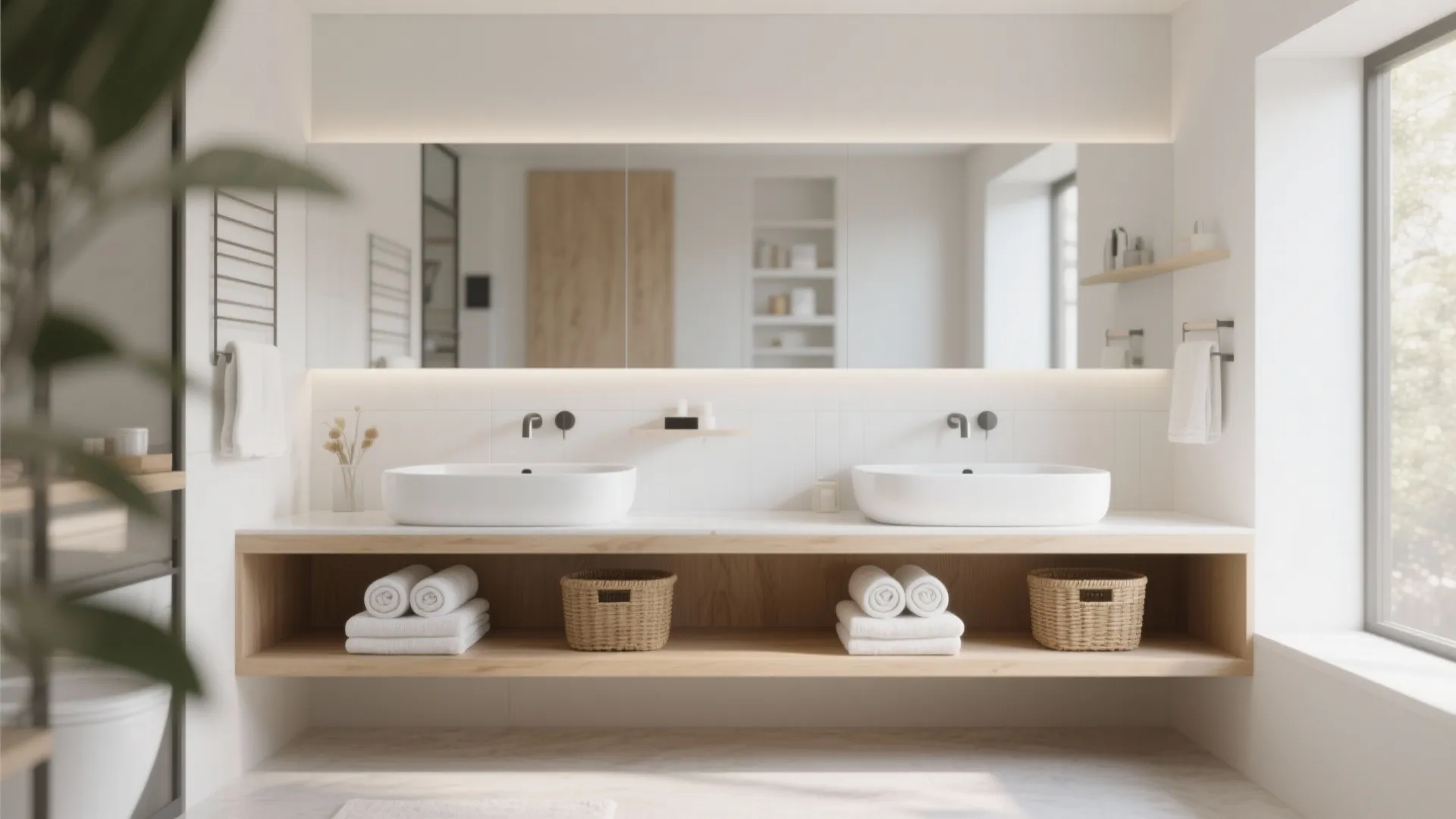 4. Open Shelf Storage