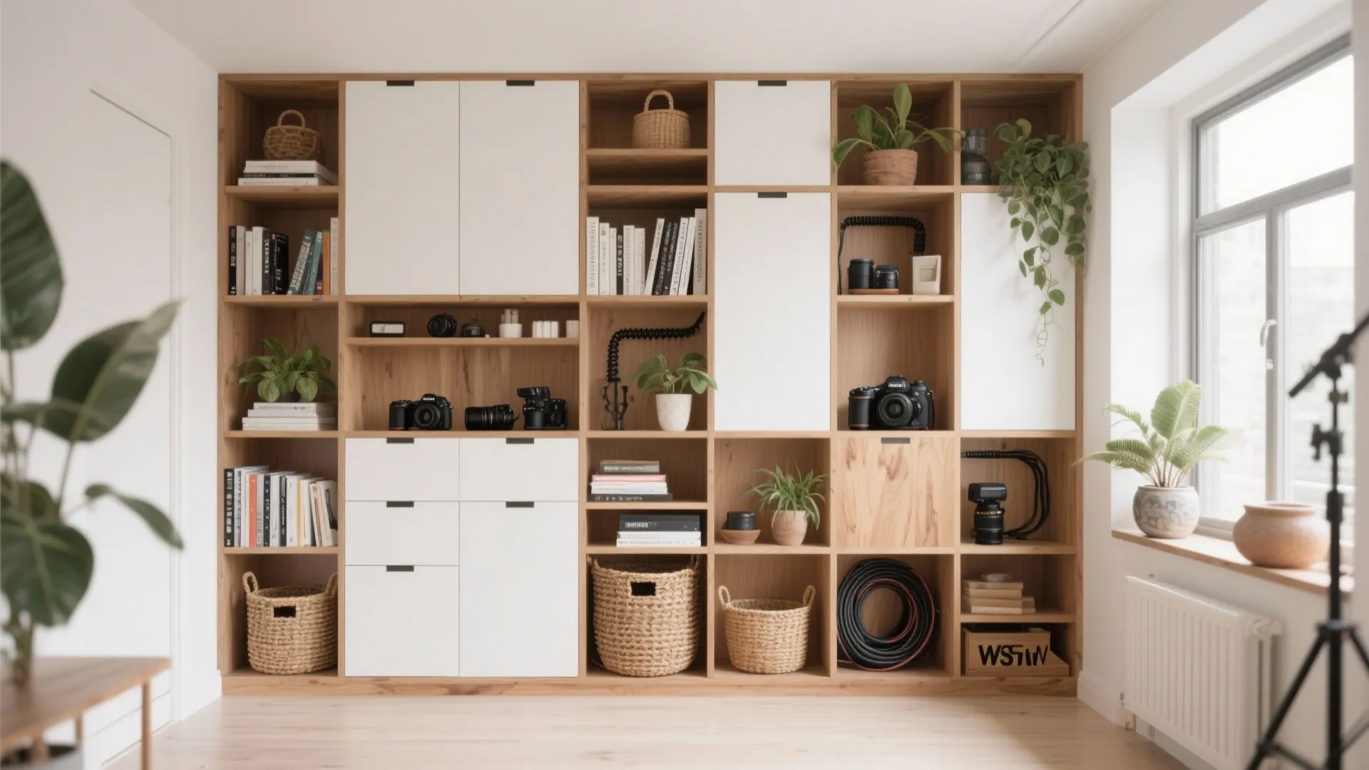 2. Open Shelving as a Partial Partition