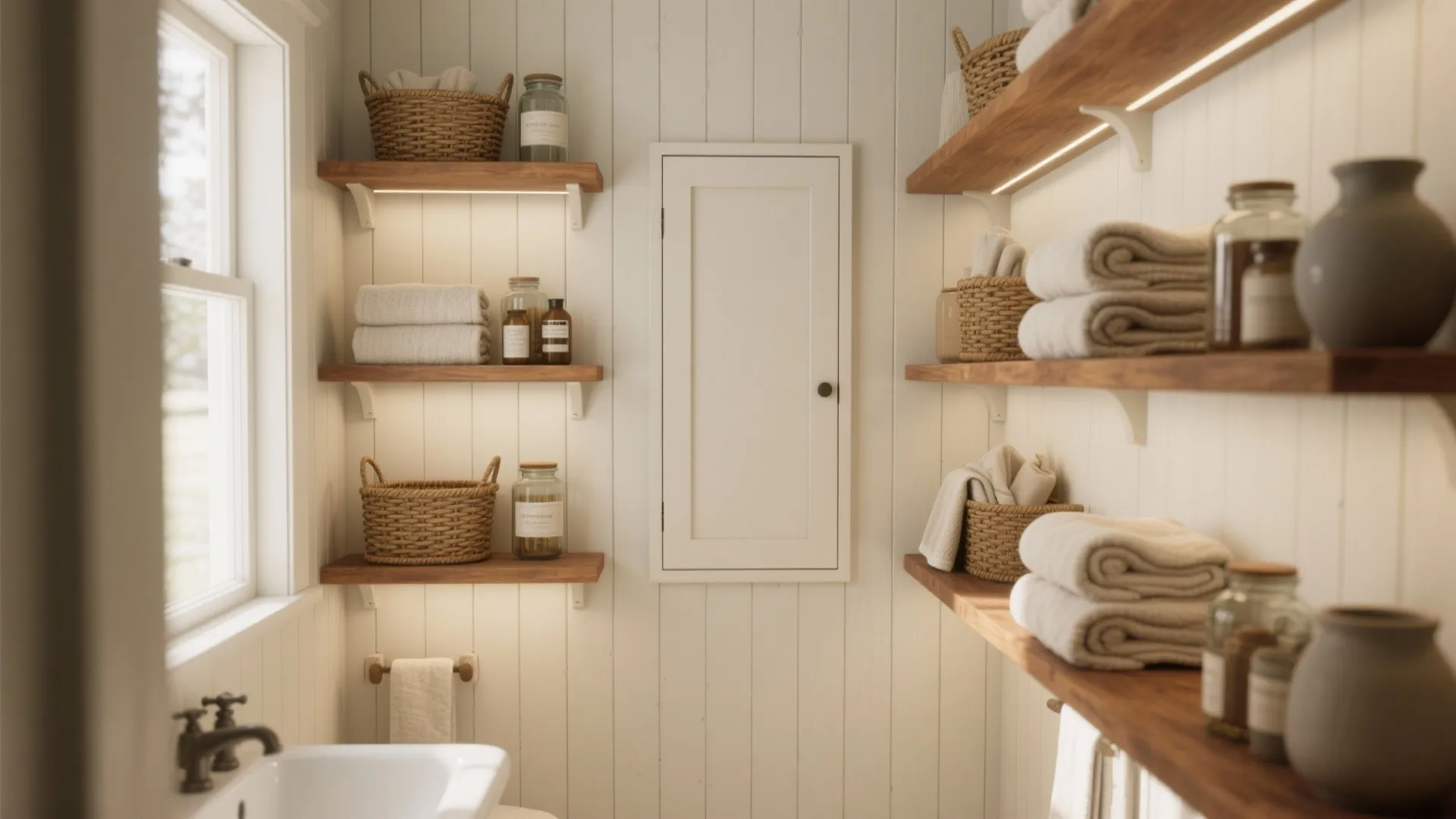 3. Open shelves and smart storage for small footprints