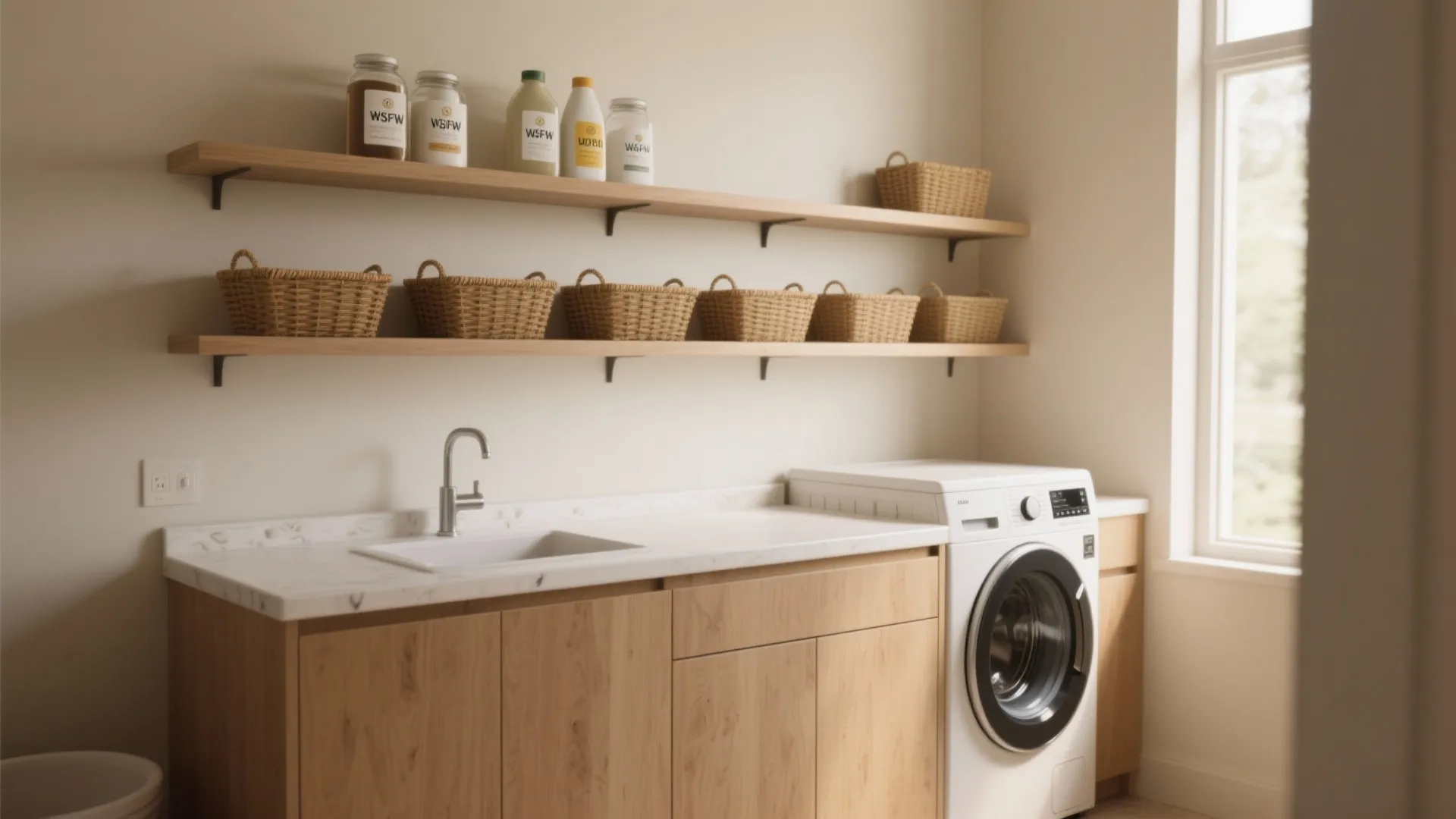 DIY Laundry Room Shelving Ideas: 5 Smart Ways: Space-saving shelving solutions I use in small laundry rooms — practical, stylish, and budget-friendly