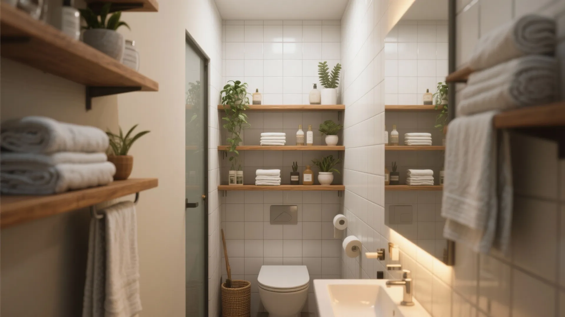 8. Open Shelving with Style