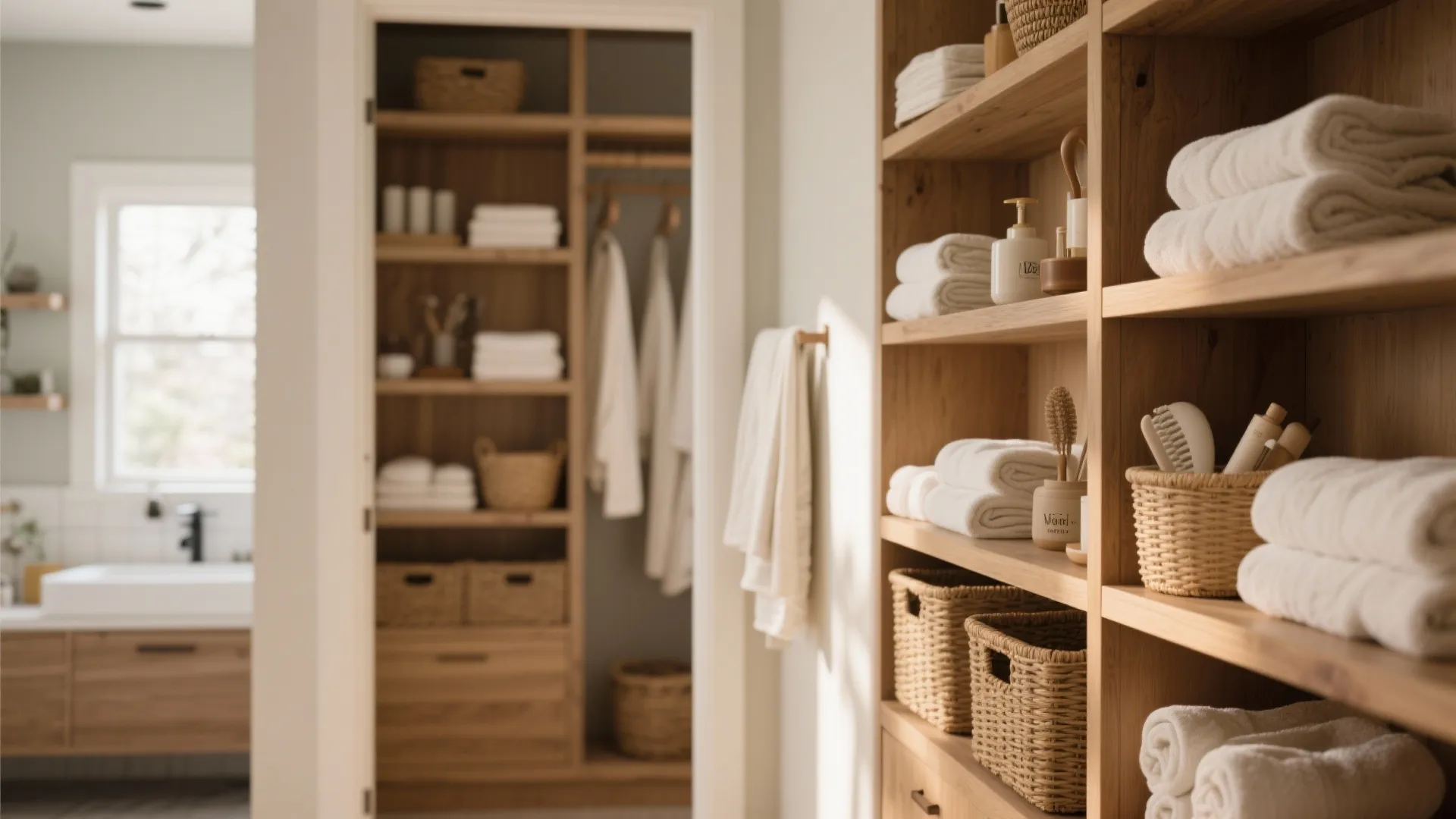 5. Open Shelves for Easy Access