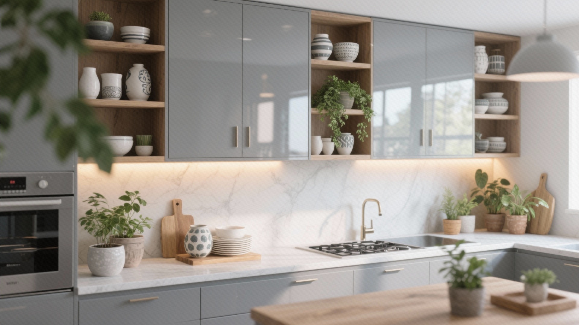 Grey Small Kitchen Feels Dark? 5 Design Fixes That Add Light