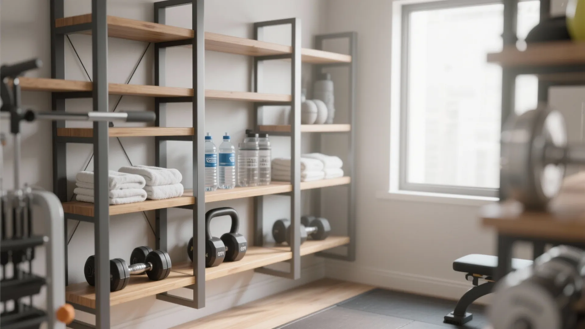 Open Shelving for Quick Access