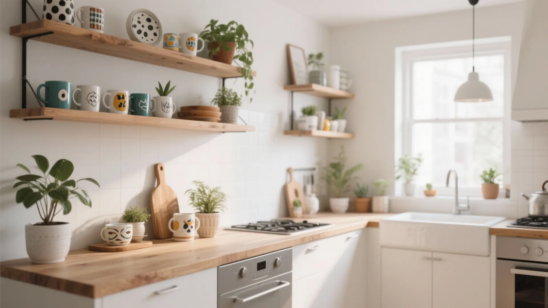 Idea 3: Open Shelves for Personality