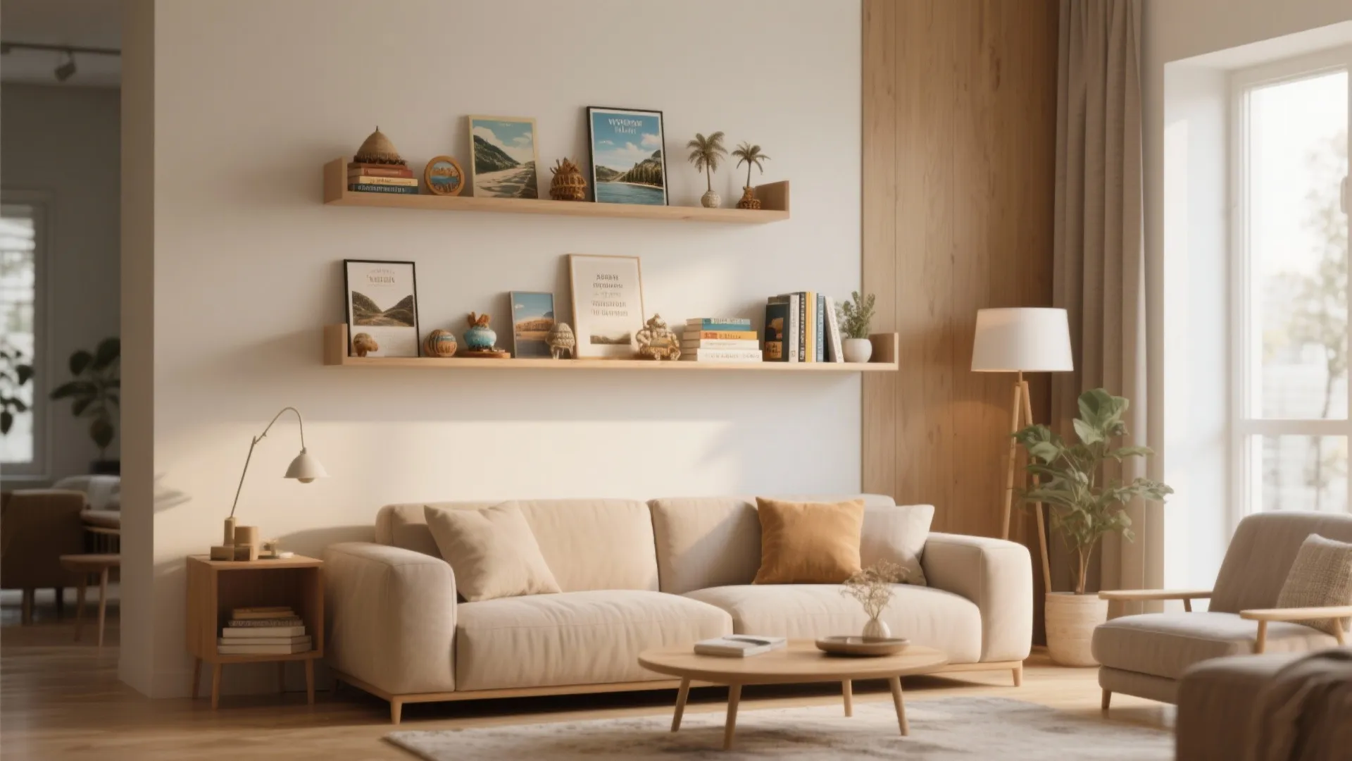 7. Open Shelving Display