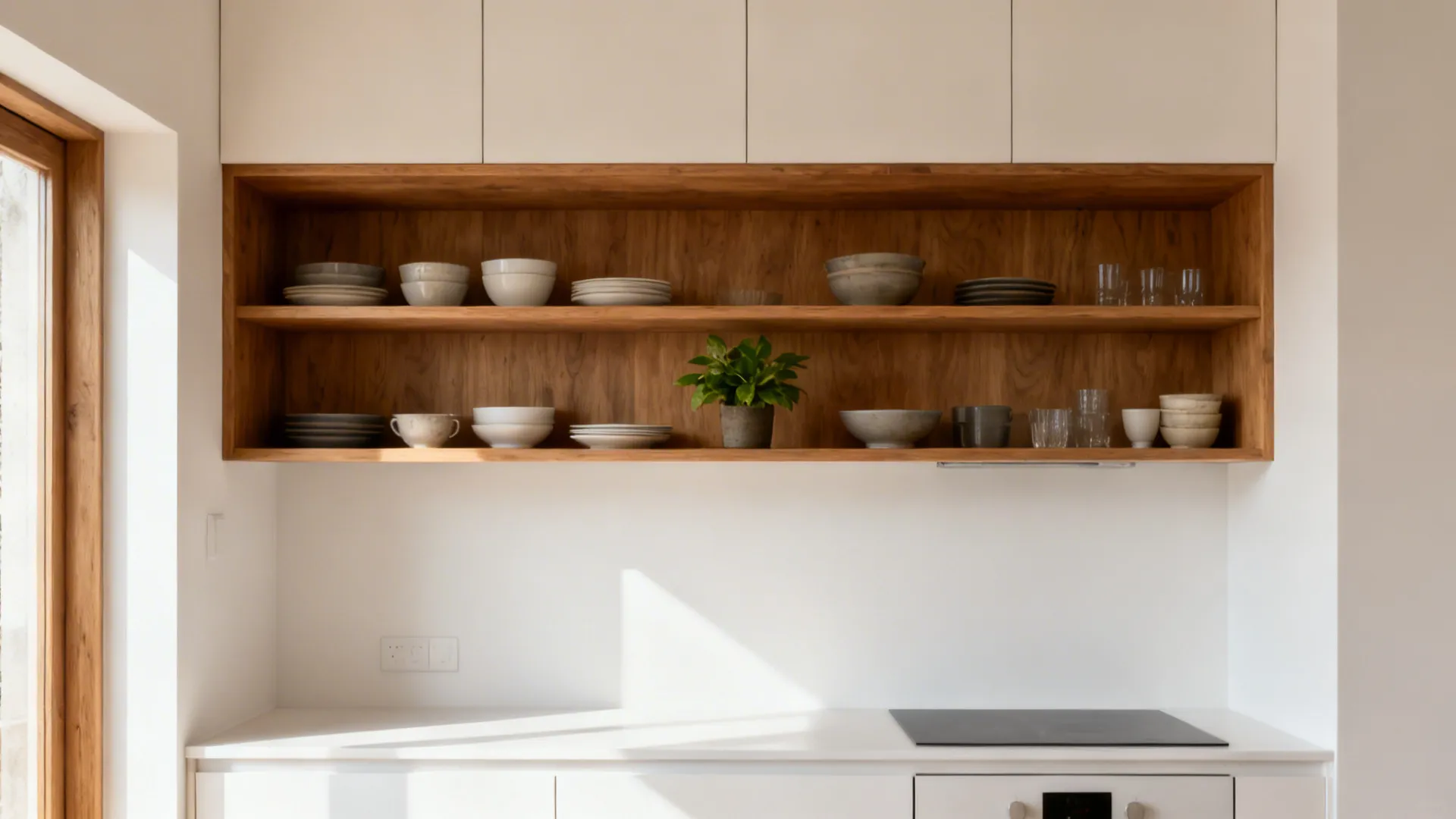 Open Shelving with Smart Editing