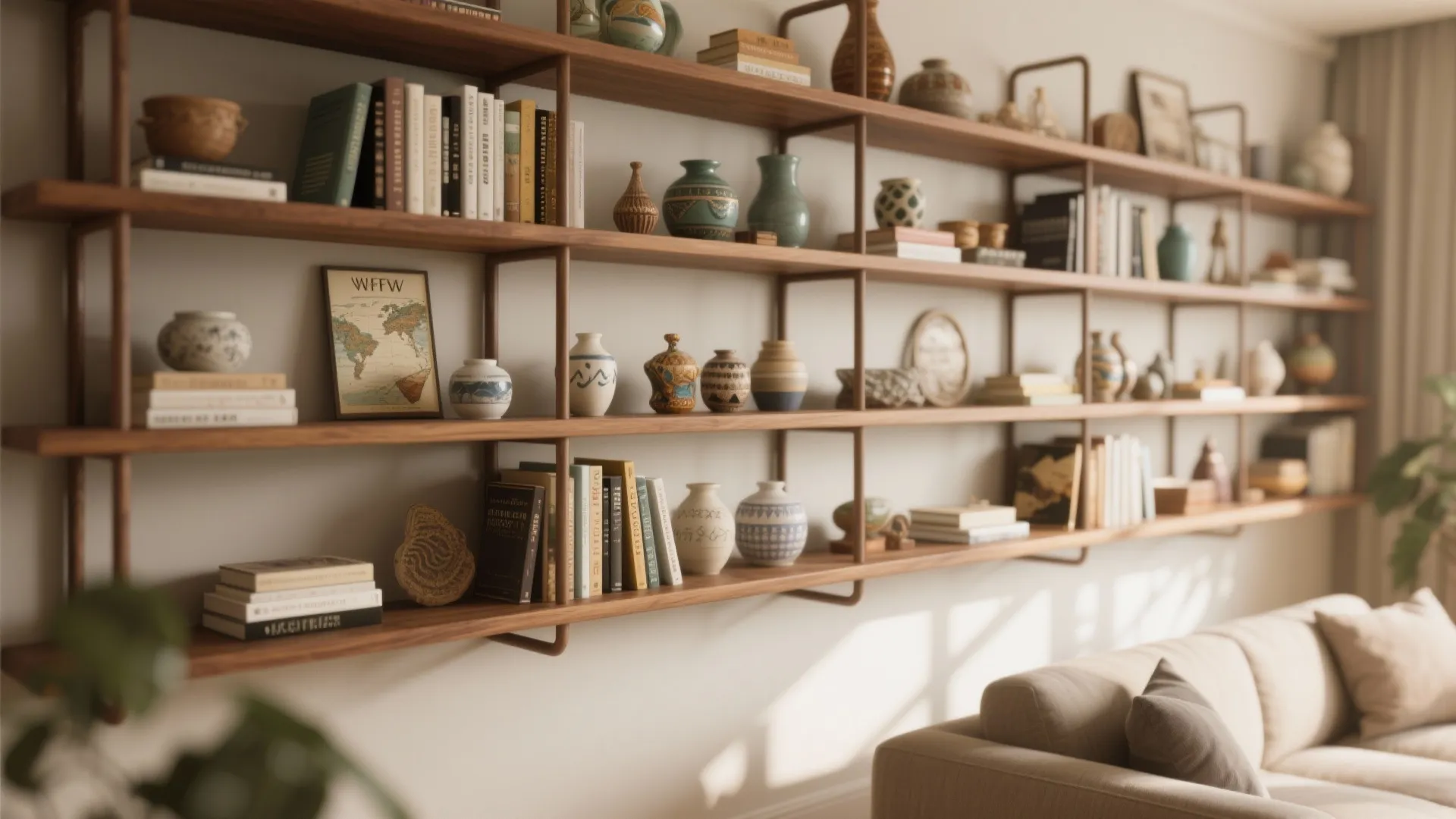 6. Open Shelving Displays