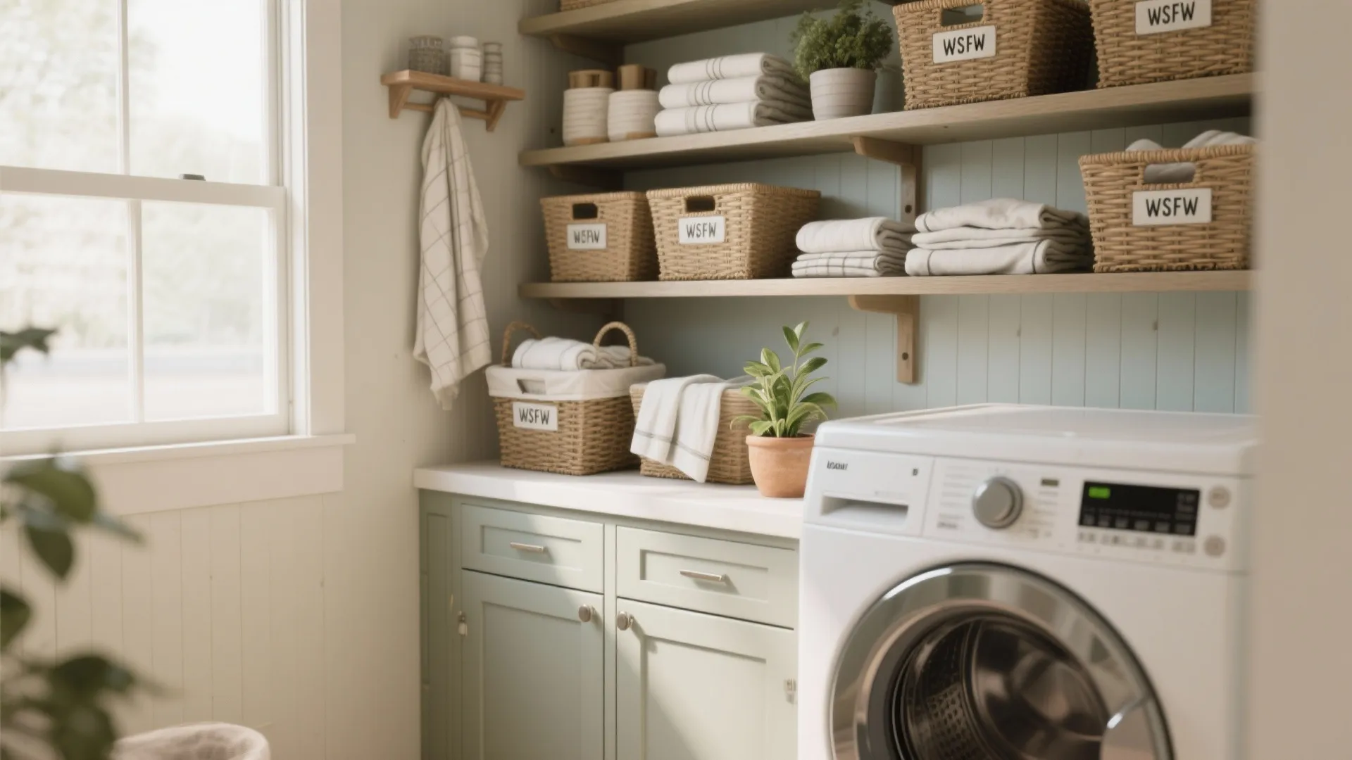 5. Open shelving, styling, and realistic visuals