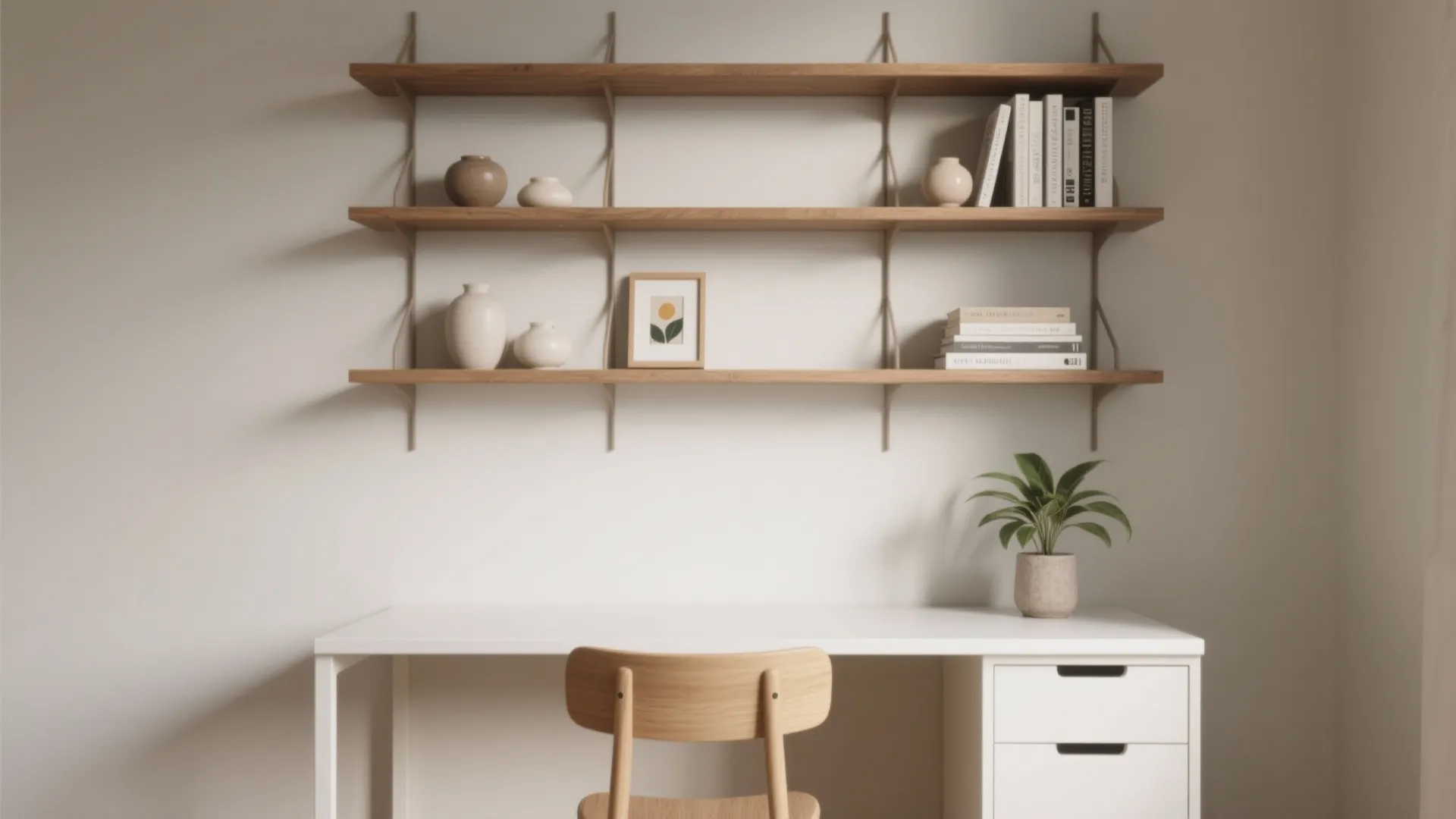 3. Layer open storage, but keep it curated