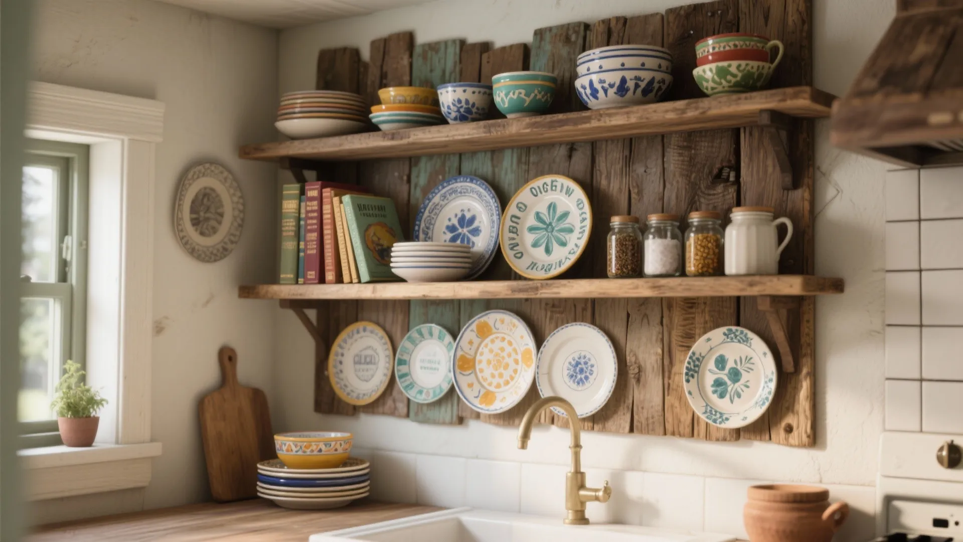 Tip 1: Functional Art with Open Shelving