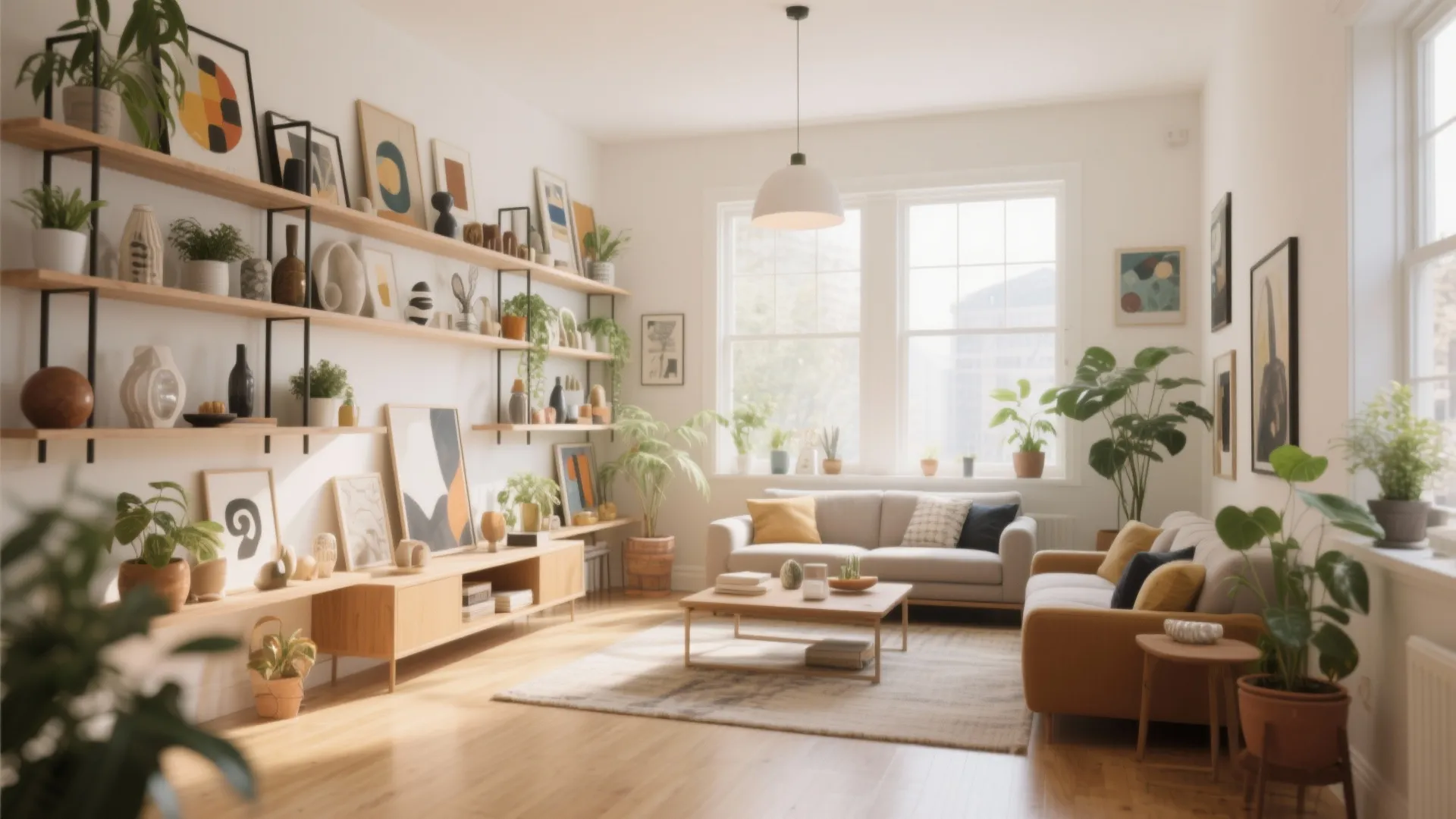 10. Open Shelving Display