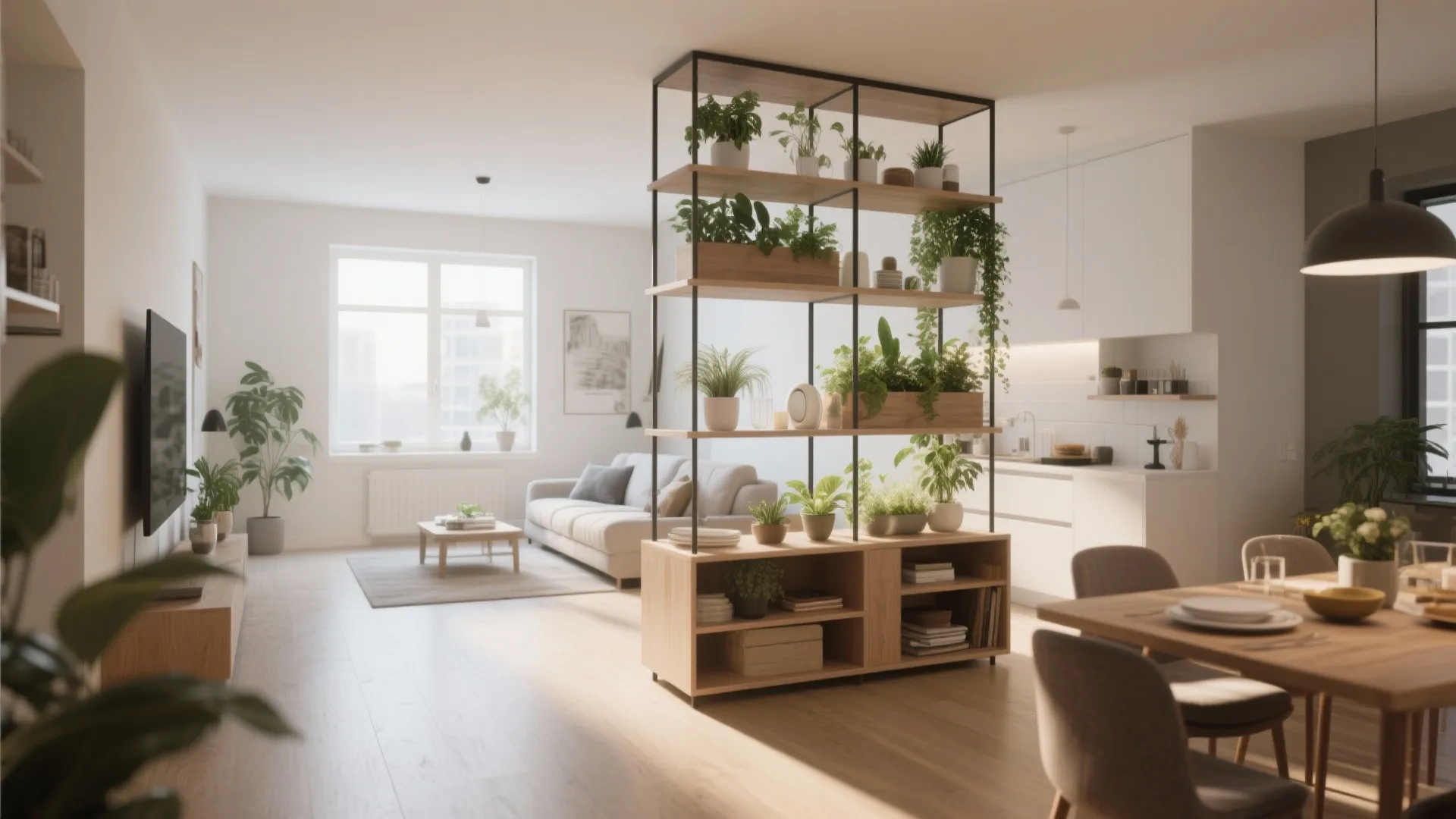 8. Sliding or Open Shelving