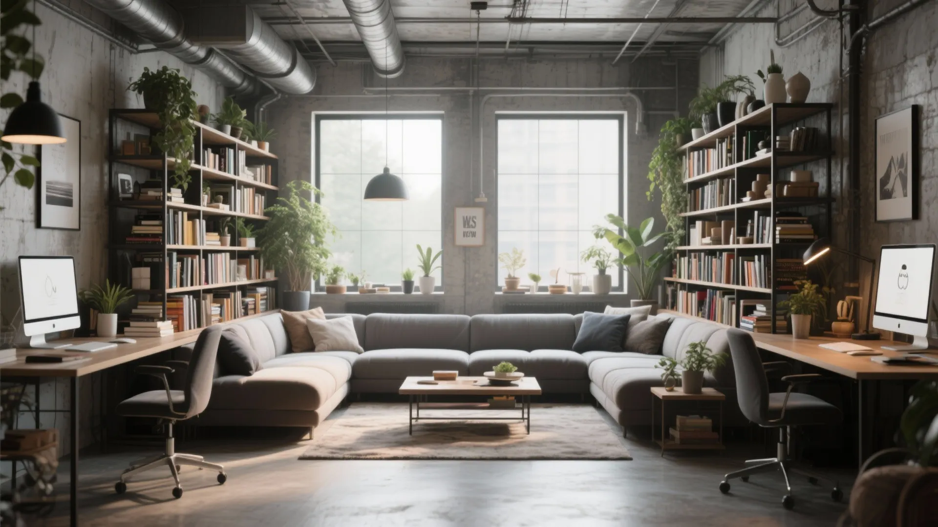 Open Shelving as a Divider