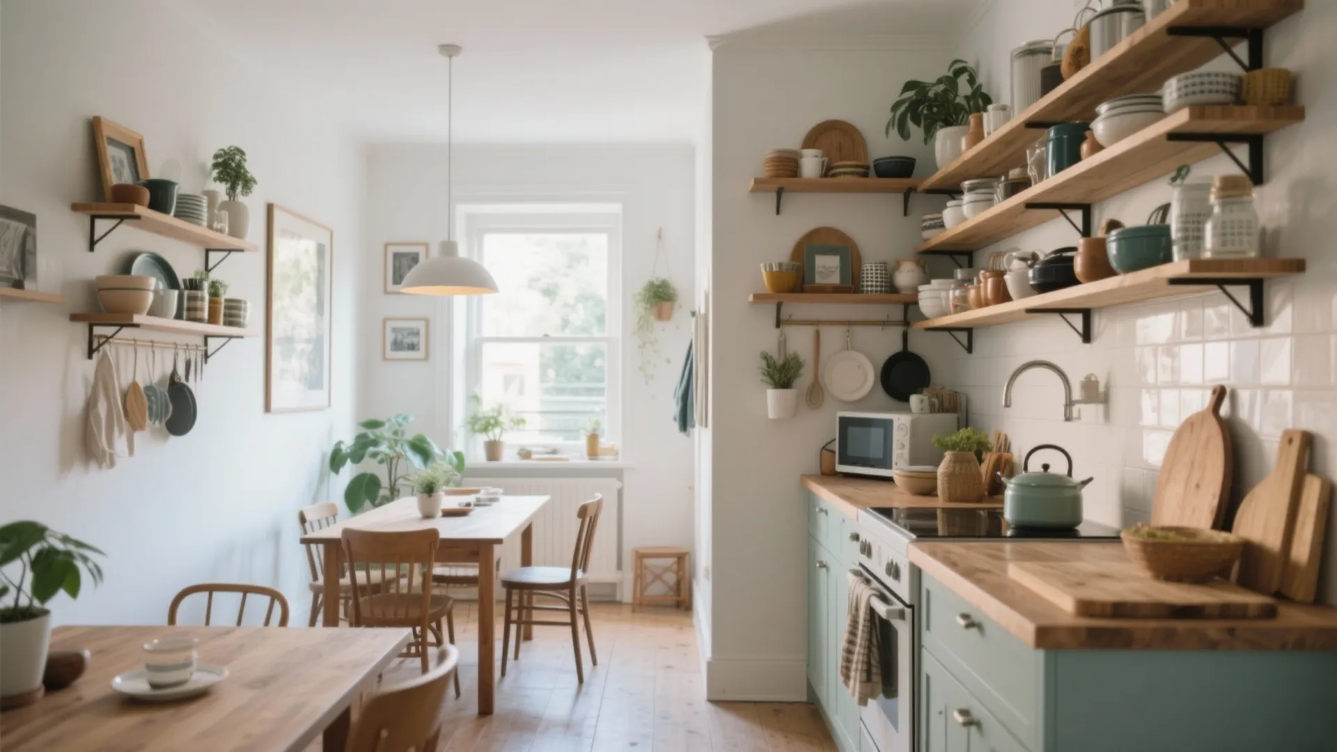 Open Shelving Divider