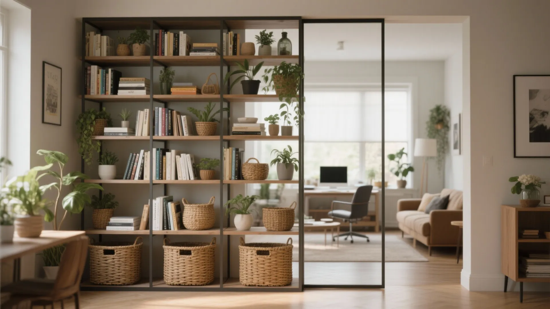 Open Shelving Divider
