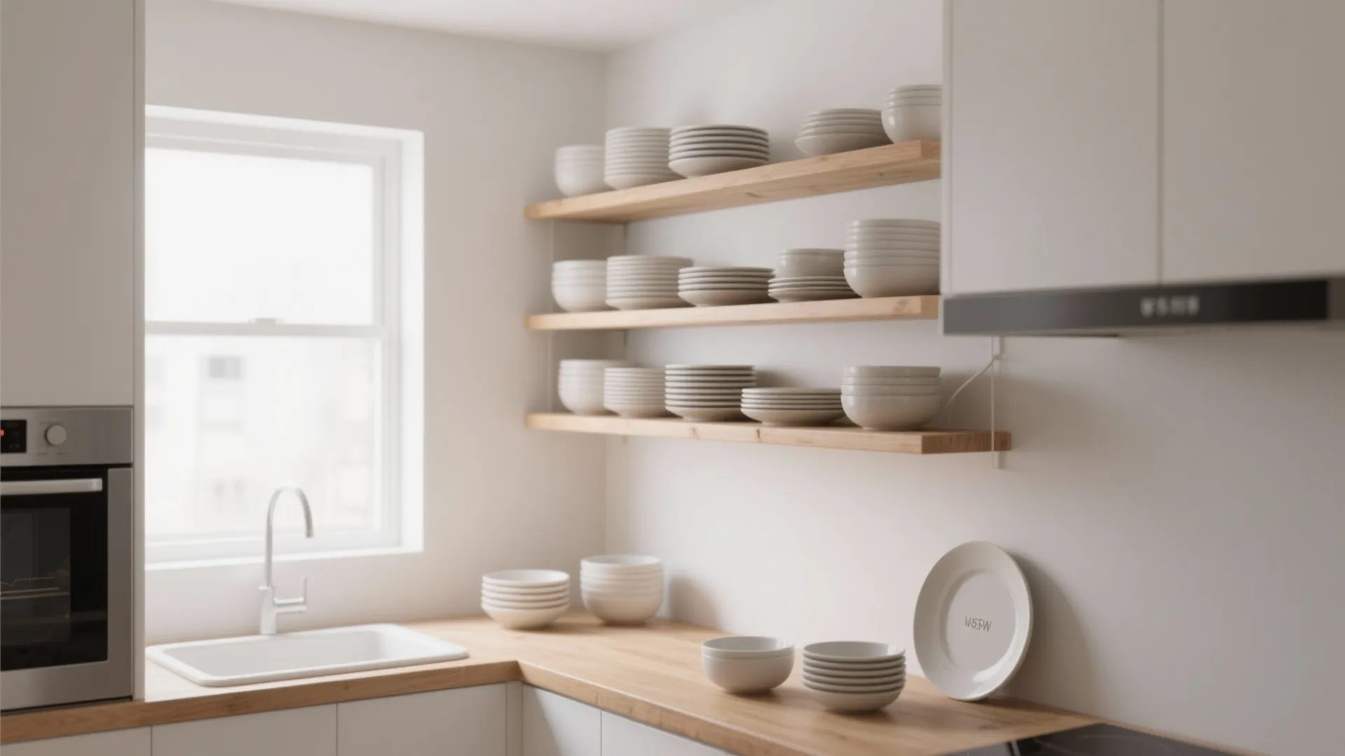 3. Open Shelving Done Right