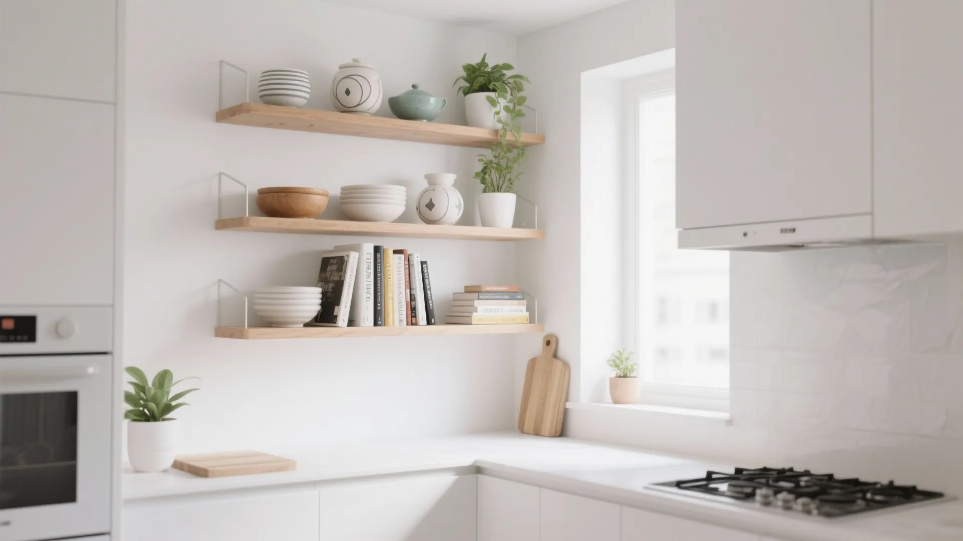 1. Open Shelving With Style