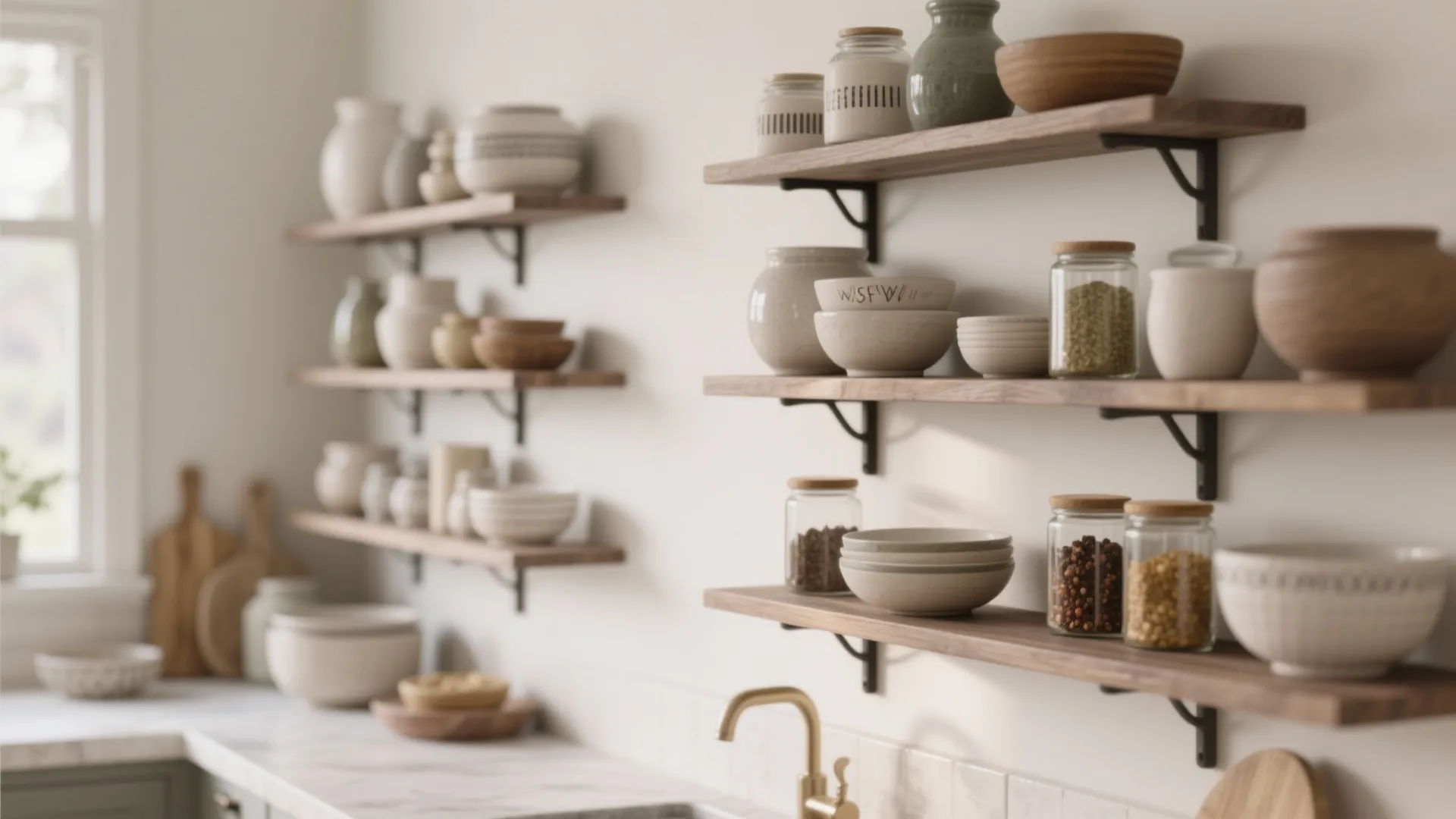 1. Open Shelving With Personality