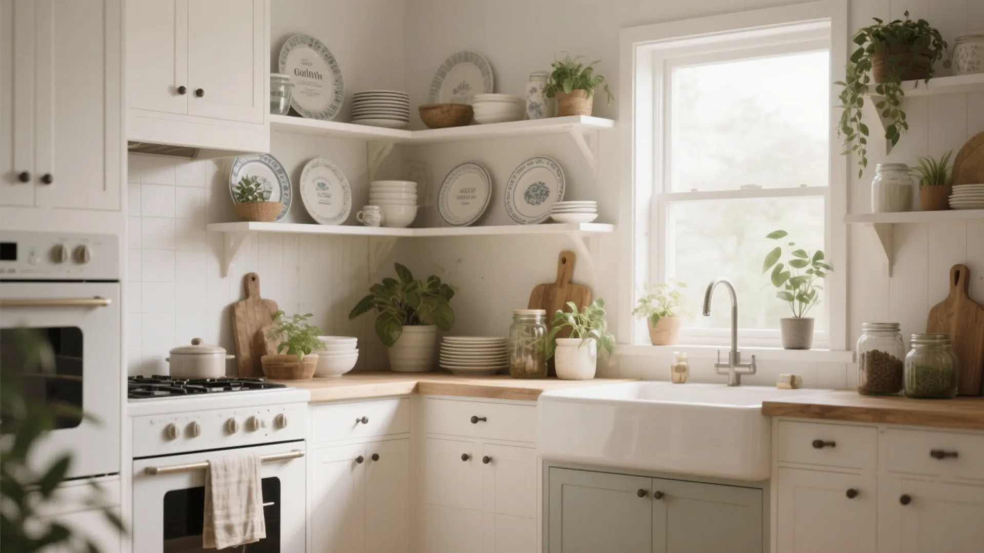 6. Open Shelving Swap